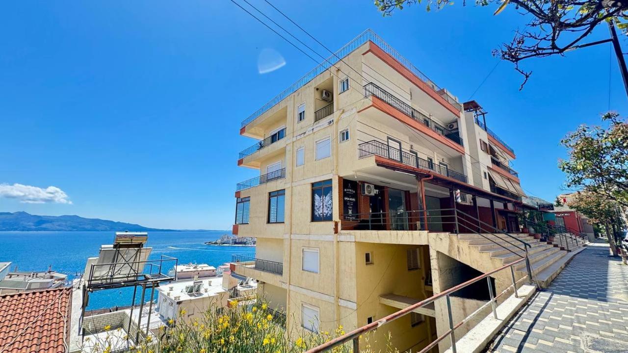 Colorful Sea View Apartment Sarande Exterior photo