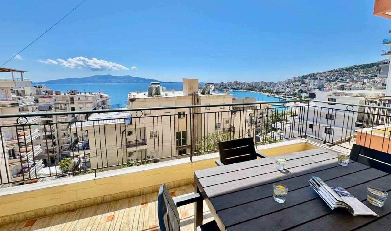 Colorful Sea View Apartment Sarande Exterior photo